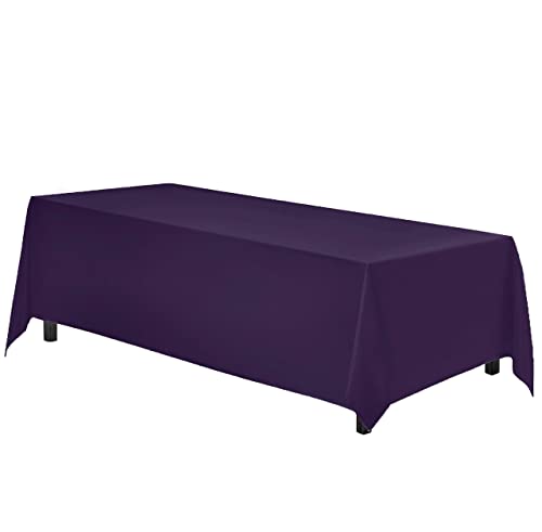 Gee Di Moda 90x132" Purple Tablecloth