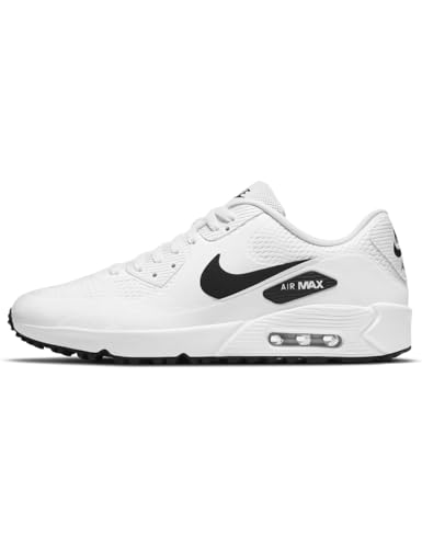 Nike Air Max 90 G Golf Shoe Adult CU9978-101 (White/Black) Size 11
