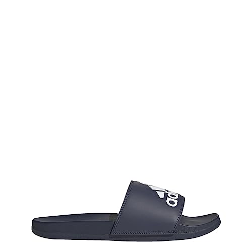 adidas Adilette Comfort Mens Slides in Navy: Relaxation Guaranteed