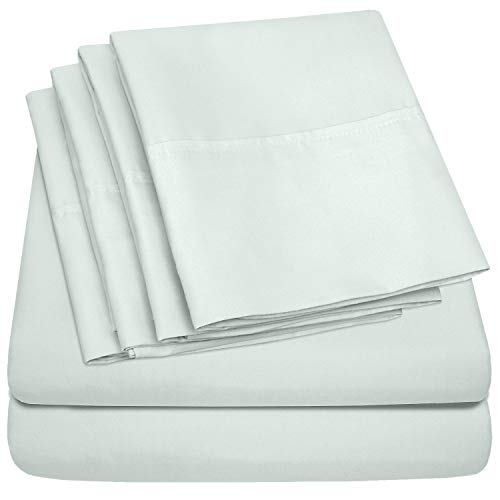 Ultra Soft 6PC King Sheets Set - 1500 Thread Count Deep Pocket
