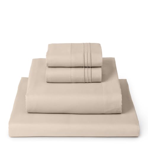 Mellanni 1800 Brushed Microfiber Bed Sheets - Hypoallergenic & Stain Resistant