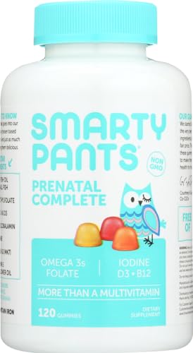 Prenatal Formula Daily Gummy Vitamins: Gluten Free Multivitamin Folate (Methylfolate) Omega 3 (Dha/Epa) Fish Oil Methyl B12 Vitamin D3 80 Count (20 Day Supply) - Packaging May Vary