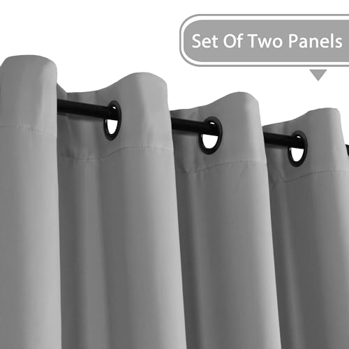 H.VERSAILTEX Premium Blackout Curtains: Sleep Better