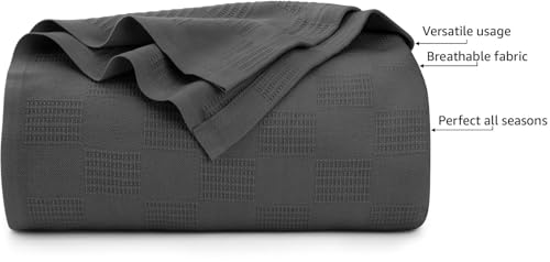 Premium Cotton Blanket - Thermal & Soft