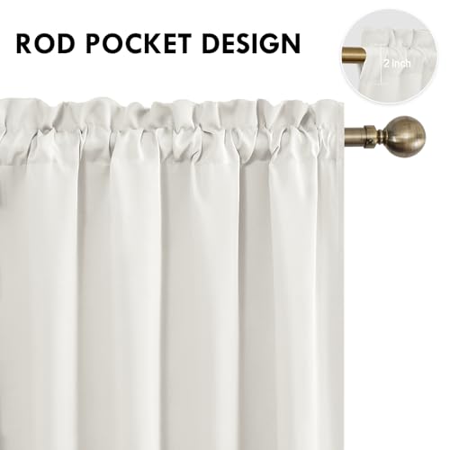 DWCN Blackout Curtains: Thermal Insulated & Noise Reducing