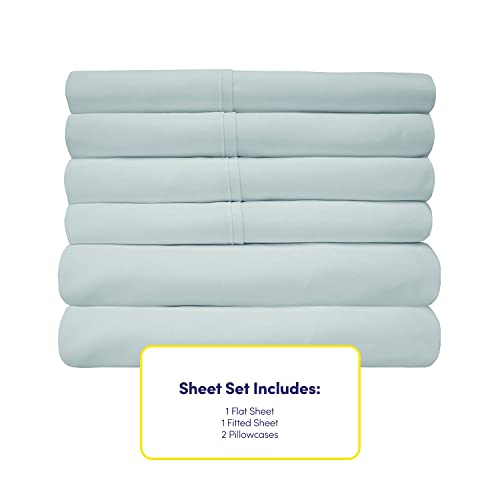 Sweet Home Collection 6 Piece Bed Sheets - Soft Microfiber