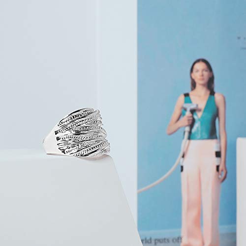 Mytys 2 Tone Statement Ring: Elevate Your Style