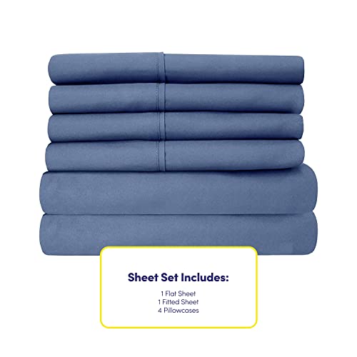 Sweet Home Collection Cal King Sheets - Ultra Soft & Secure