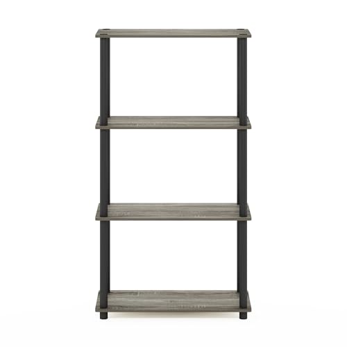 Furinno 4-Tier Shelves: Durable & Easy Assembly