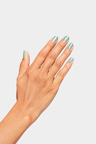 OPI RapiDry Speed of Bright | Semi-sheer Soft Blue Shimmer Quick Dry Nail Polish | Vegan Smudge Proof Fast Drying