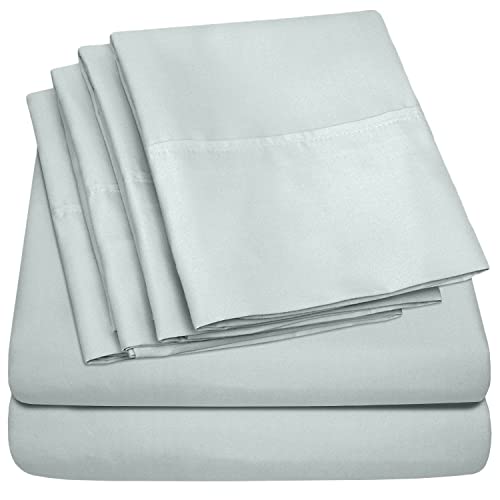 Sweet Home Collection: Deluxe 6-Piece Bed Sheet Set for Comfort