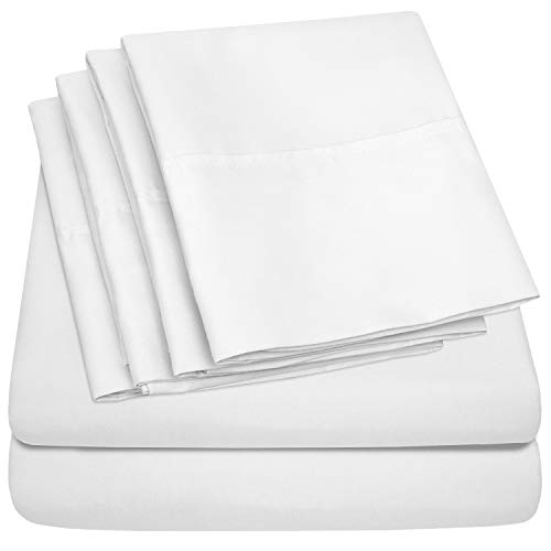 Cal King Sheets - 6PC Ultra Soft Deluxe