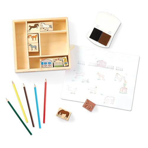 2410 Horses Stamp Set By Melissa & Doug
