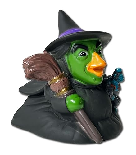 Wicked Witch Wizard of Oz Rubber Duck by Celebriducks | Bath Toys Hermetically Sealed and Mold Free