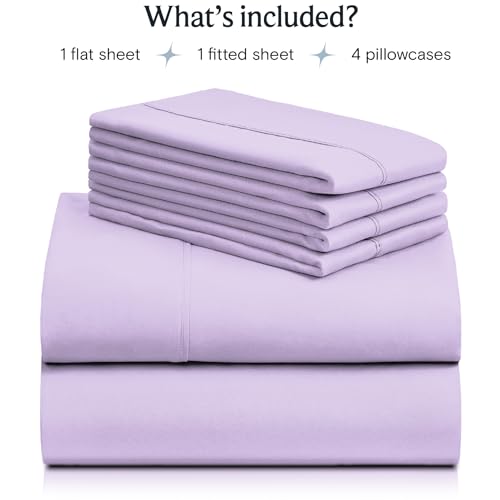 LuxClub Deep Pocket Bed Sheets for Comfort