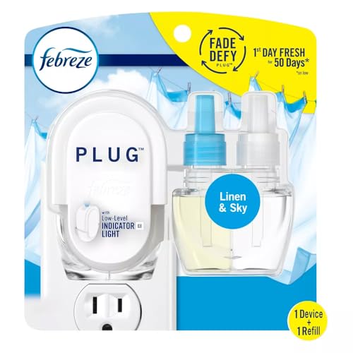 Febreze Linen & Sky Air Freshener Starter Kit