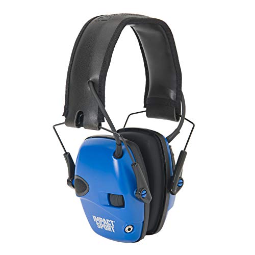 HOWARD LEIGHT Impact Sport Electronic Ear Muffs Real Blue