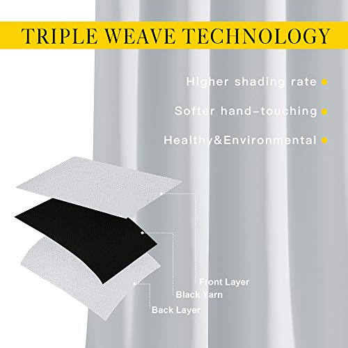 NICETOWN Blackout Curtains: Energy Saving & Sleep Soothing