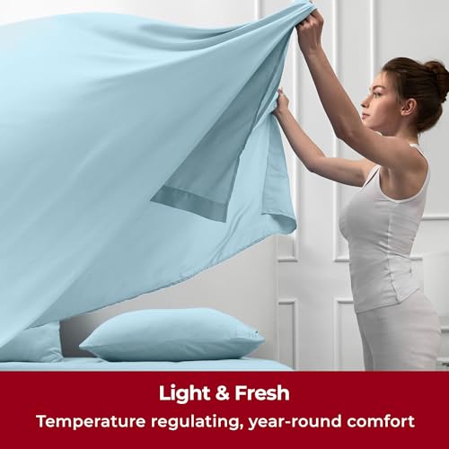 Soft 1800 Microfiber Bed Sheets - Wrinkle & Stain Resistant