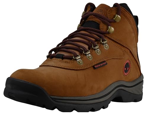 Timberland Men's White Ledge Mid Waterproof Hiking Rust Nubuck 9 Wide