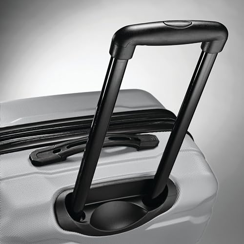 Samsonite Omni Pc Hardside Expandable Luggage with Spinner Wheels (Silver 2-Piece Set (20/24))