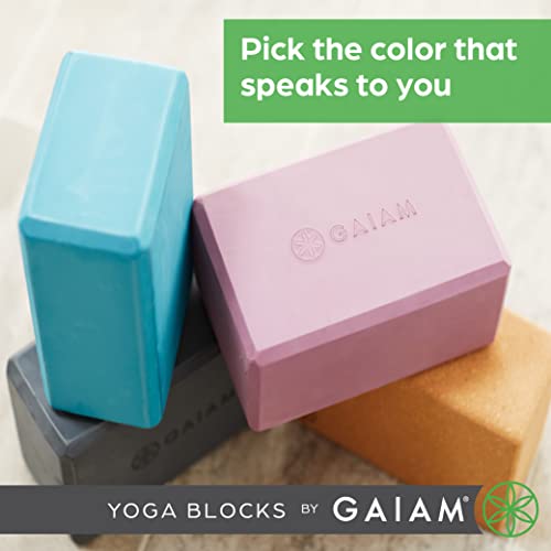 Fit For Life Gaiam Yoga Block Tri-Color Skyline