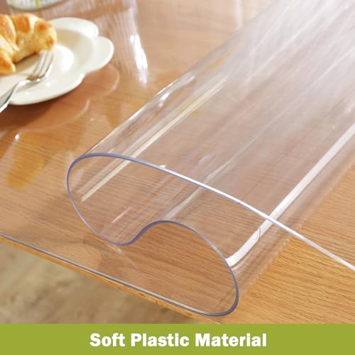OstepDecor Clear Table Protector 20x44 Inch