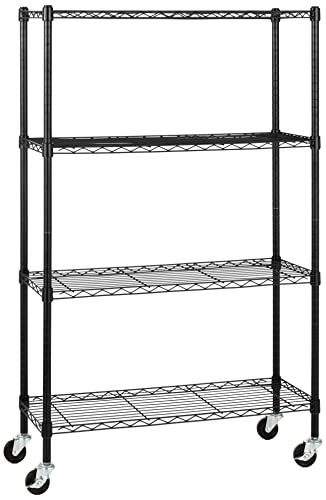 Amazon Basics 4-Shelf Storage: Heavy Duty Organization