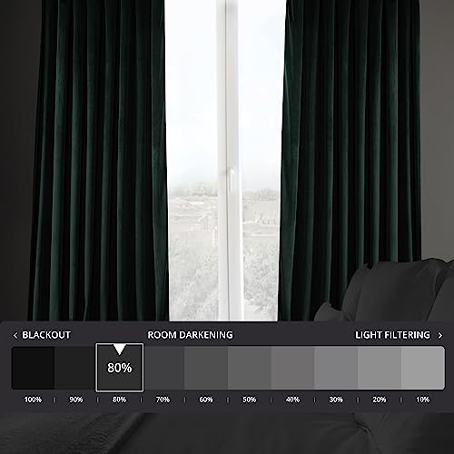 HPD Half Price Drapes: 70% Off Room Darkening Velvet Curtains