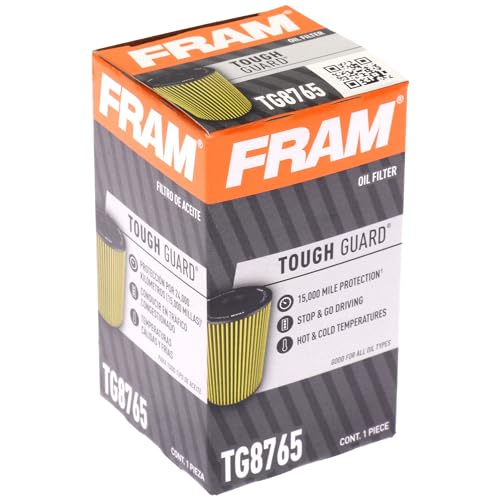 FRAM TG8765 Tough Guard Engine Oil Filter for 25012434 HF6212 HF951 HFR-86212 PF1160 Oil Change Lubricant Filters