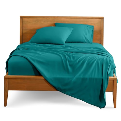 Bare Home Microfiber Hydro-Brushed Sheets for Comfort