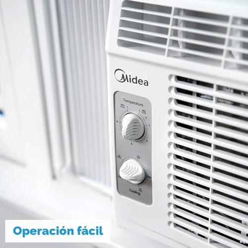 MIDEA EasyCool Window Air Conditioner - Cooling Dehumidifier Fan with remote control - 5 000 BTU Rooms up to 150 Sq. Ft. (MAW05R1BWT Model) - Amazon Vine