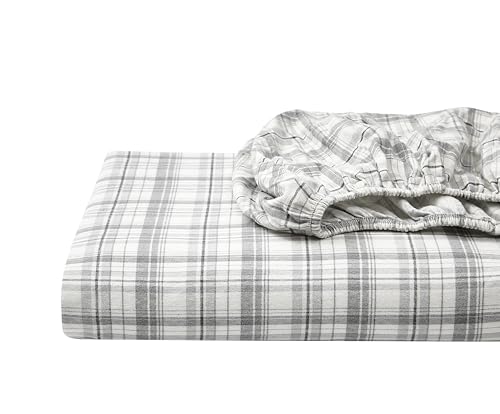 Eddie Bauer Queen Sheet Set: Soft Cotton Flannel Bedding