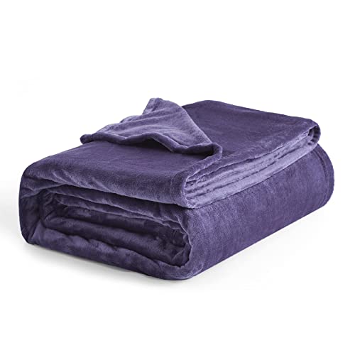 Bedsure Soft Flannel Fleece Blanket for Cozy Nights