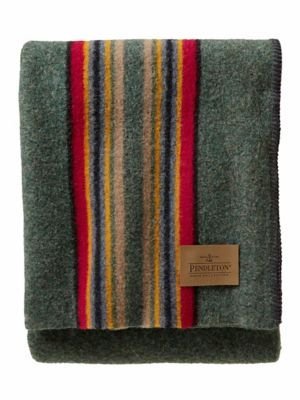 Pendleton Yakima Wool Camp Blanket Green