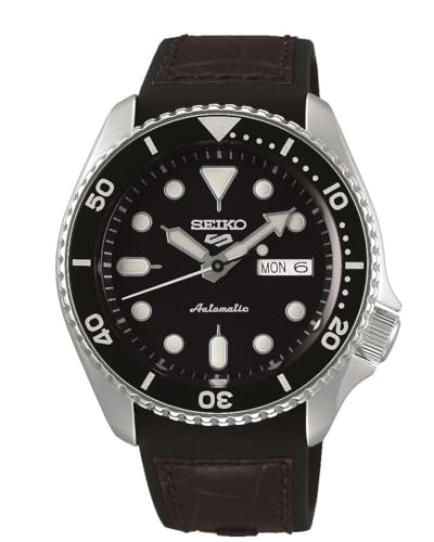 SEIKO 5 Sports SRPD55K2 Analog Automatic Black Silicon Men Watch