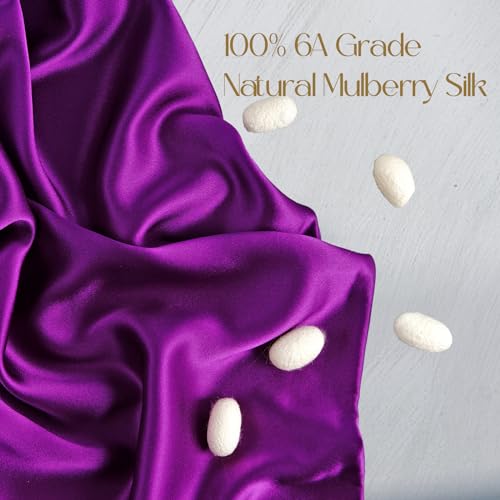 ZIMASILK 100% Mulberry Silk Pillowcase for Hair & Skin Health