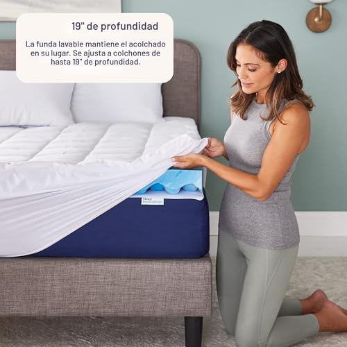 Sleep Innovations Mattress Topper for Cooler Sleep