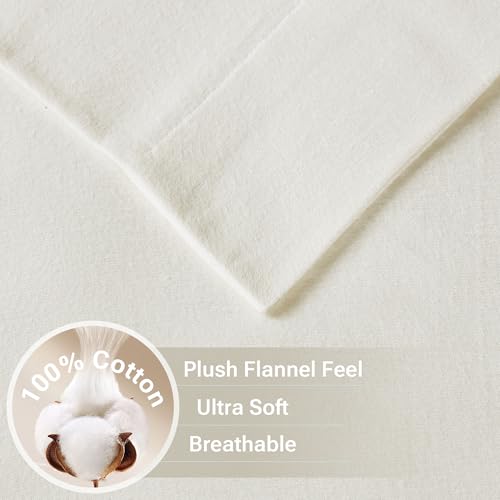 True North Cozy Flannel: Soft 100% Cotton Sheets for Winter