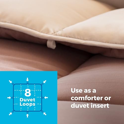 Linenspa Queen Comforter: Ultra-Soft All Season Down Alternative
