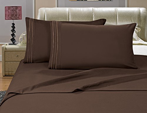 Luxury 1500 Microfiber 4-Pc Sheet Set