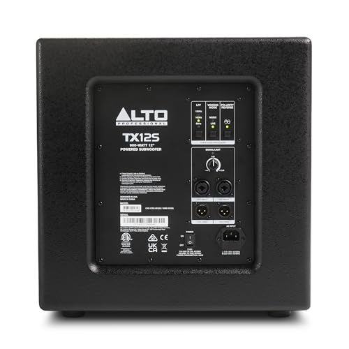 ALTO Professional TX12S- 900 Watt 12\" DSP-Enhanced Powered Subwoofer
