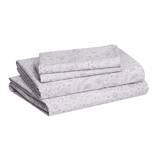 Amazon Basics Soft Sheets for Queen Bed
