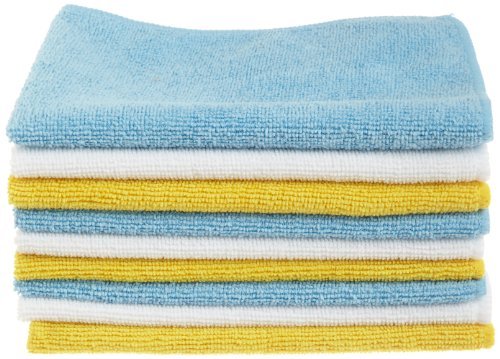 Microfiber Cloths 48-Pack, Non-Abrasive, Reusable & Washable