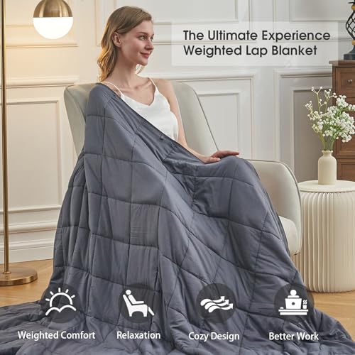 BETU 15lbs Weighted Blanket for Adults - Sleep Better