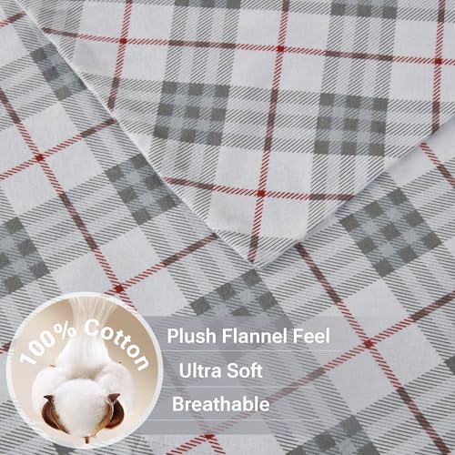 True North by Sleep Philosophy: Ultra Soft Cotton Flannel Sheets for Cozy Winter Nights