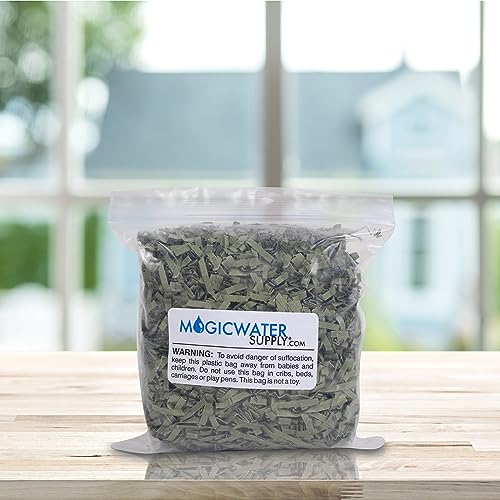 MagicWater Supply - 2 oz - Army Green - Crinkle Cut Paper Shred Filler great for Gift Wrapping Basket Filling Birthdays Weddings Anniversaries Valentines Day and other occasions