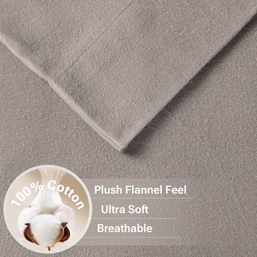 True North by Sleep Philosophy Cozy 100% Cotton Flannel Sheets