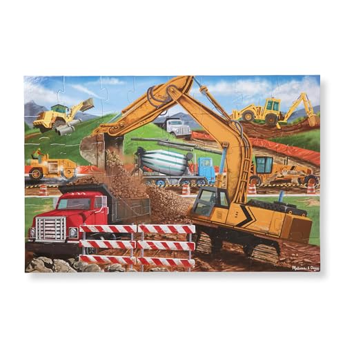 8900 Building Site 48pc Floor Puzzle By Melissa & Doug