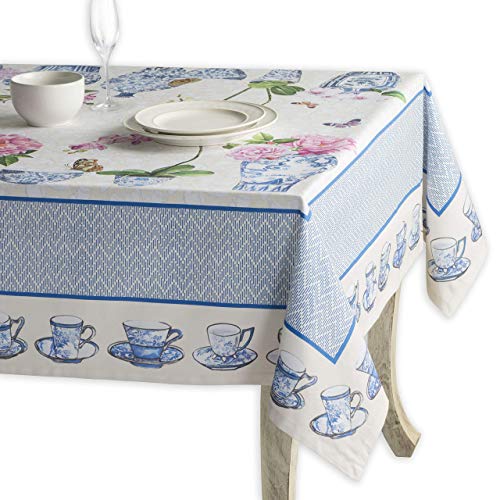 Maison d' Hermine 100% Cotton Tablecloth 60"x90" Luxury